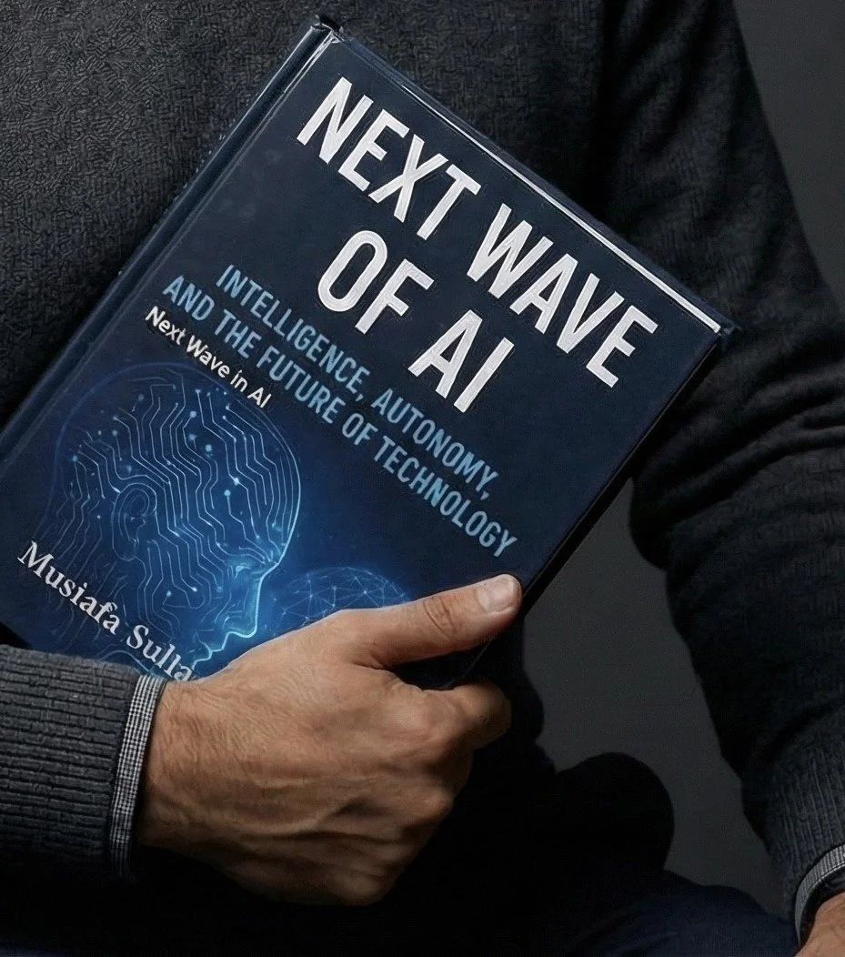 Book cover: Next Wave of AI by Mustafa Sultan