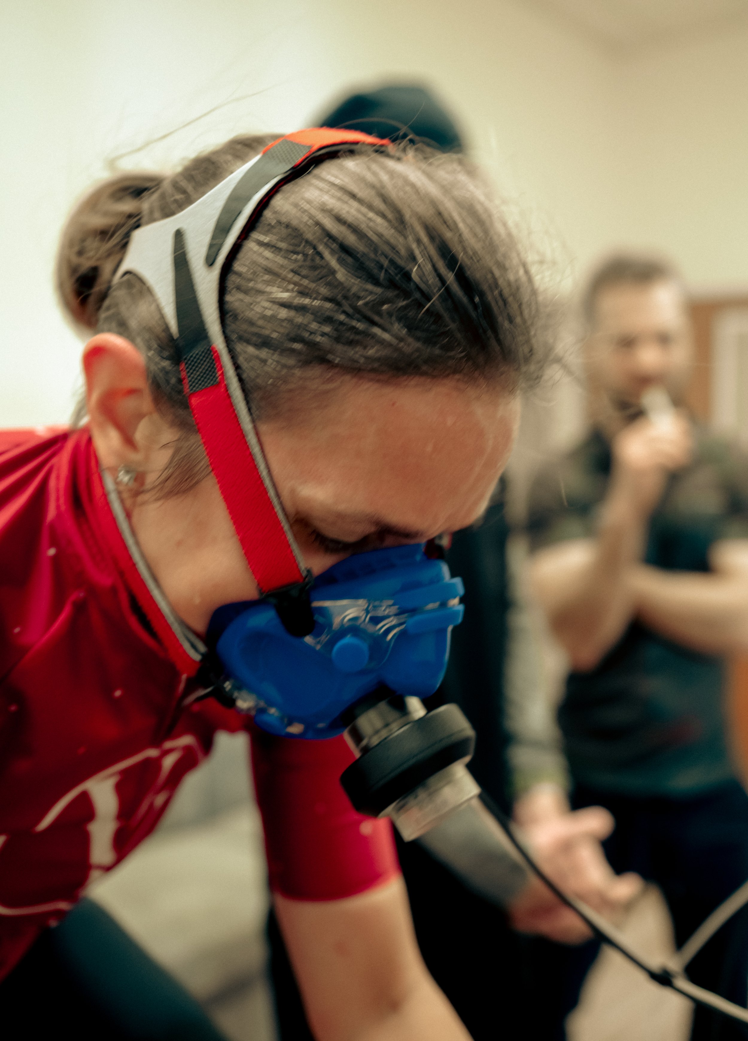 VO2 Max test on a treadmill