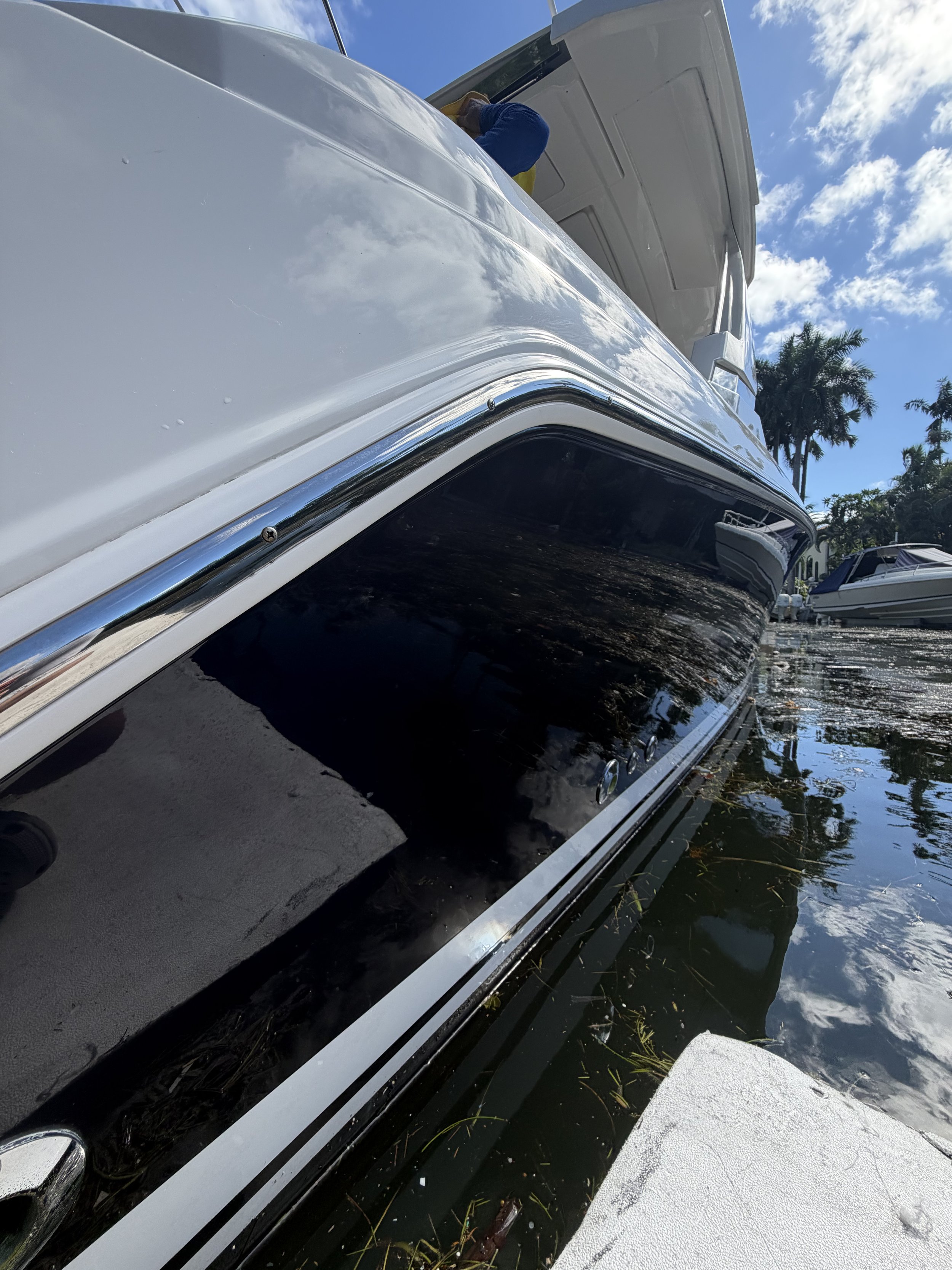Full boat detail result by Riptide Marine Detailing