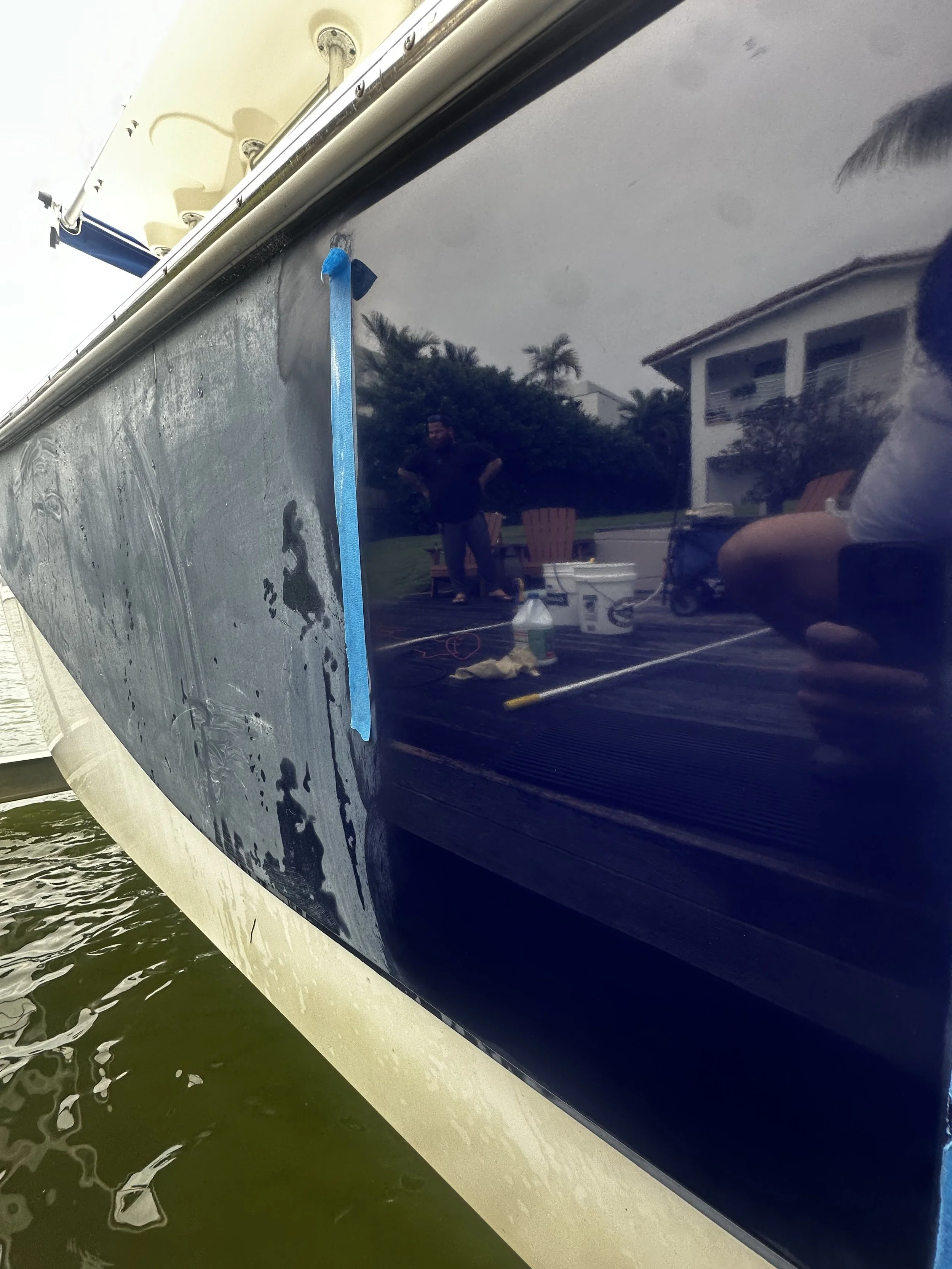 Boat oxidation removal result