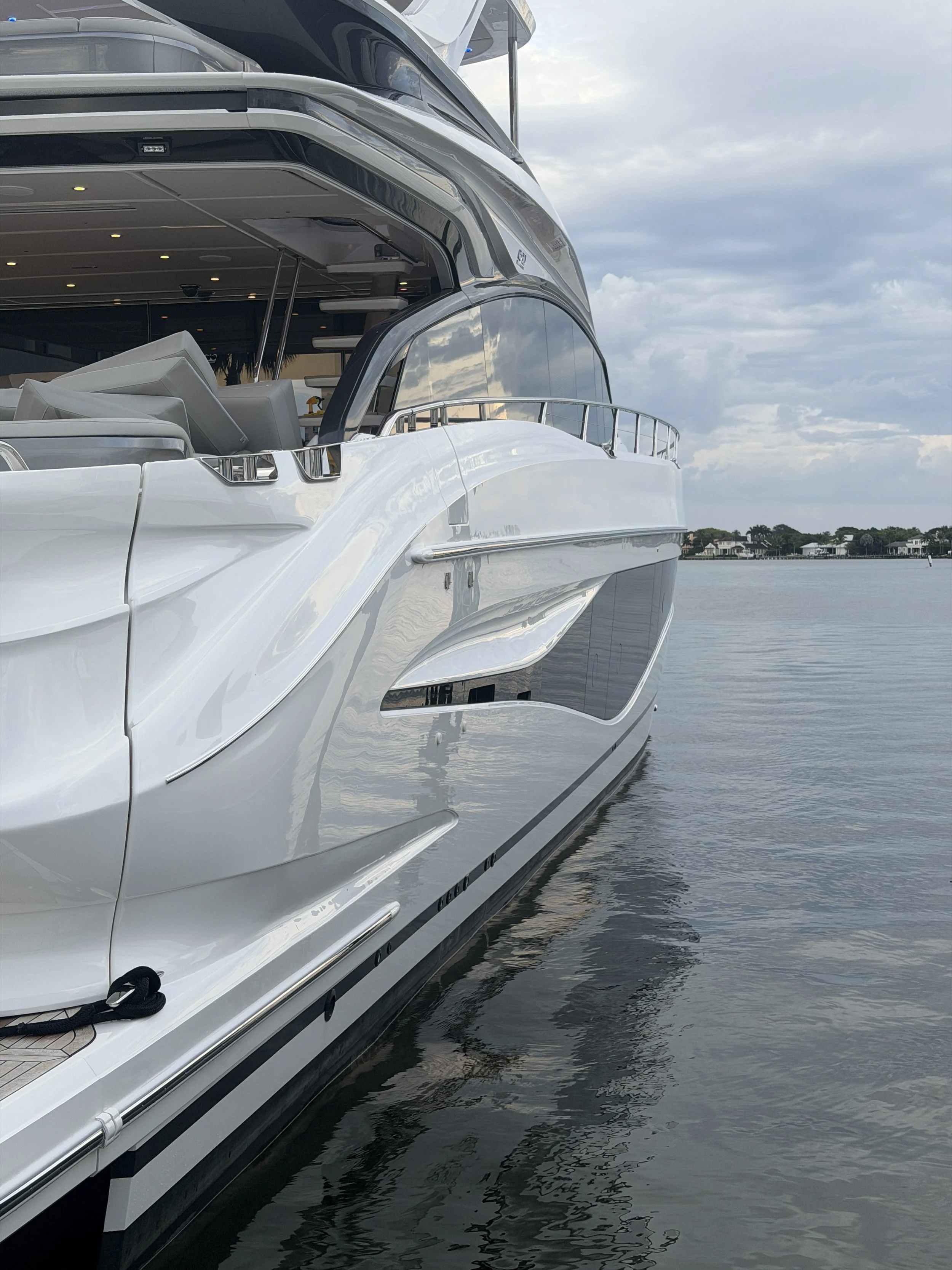 Marine ceramic application service