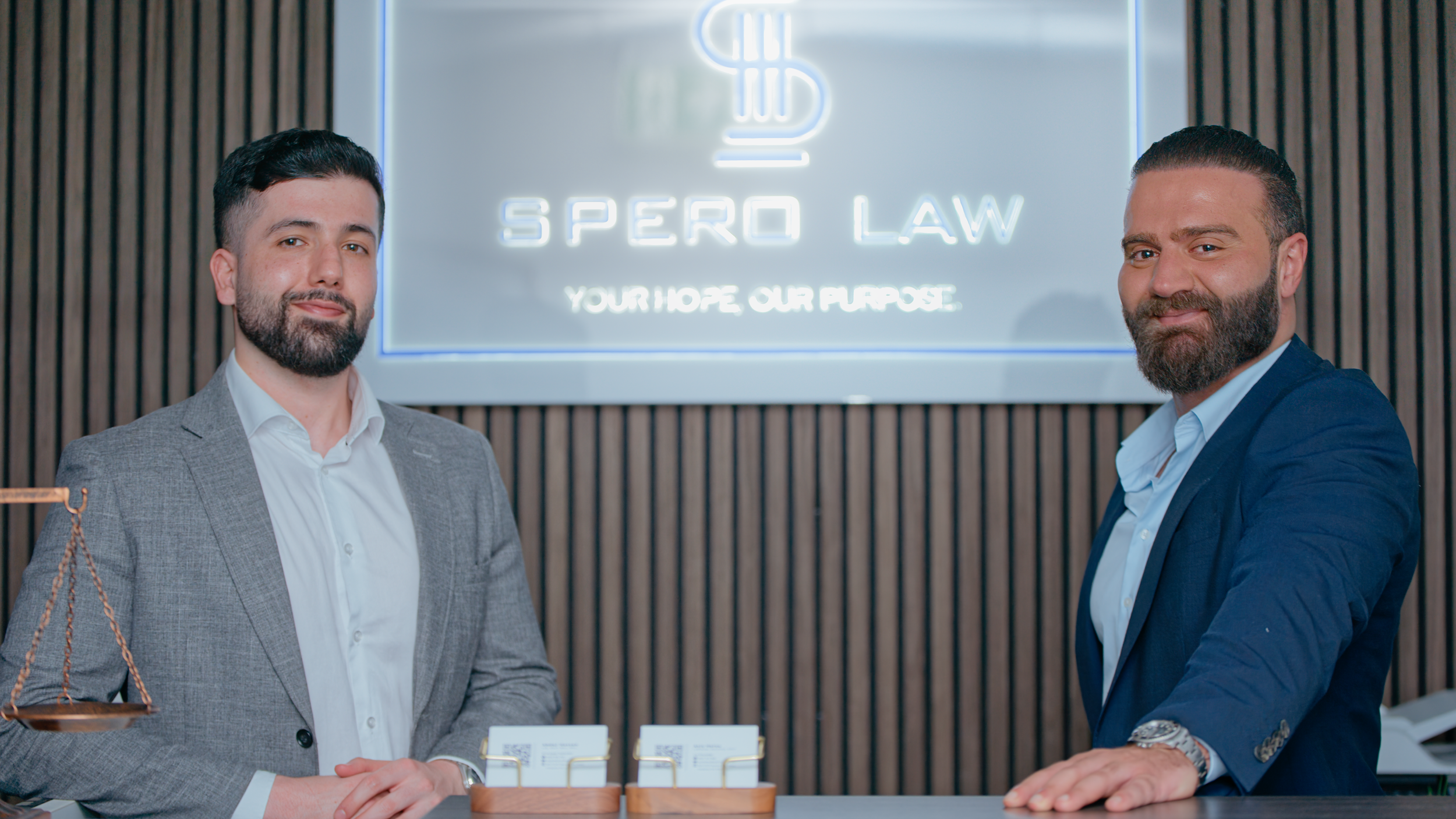 Spero Law founders in the office