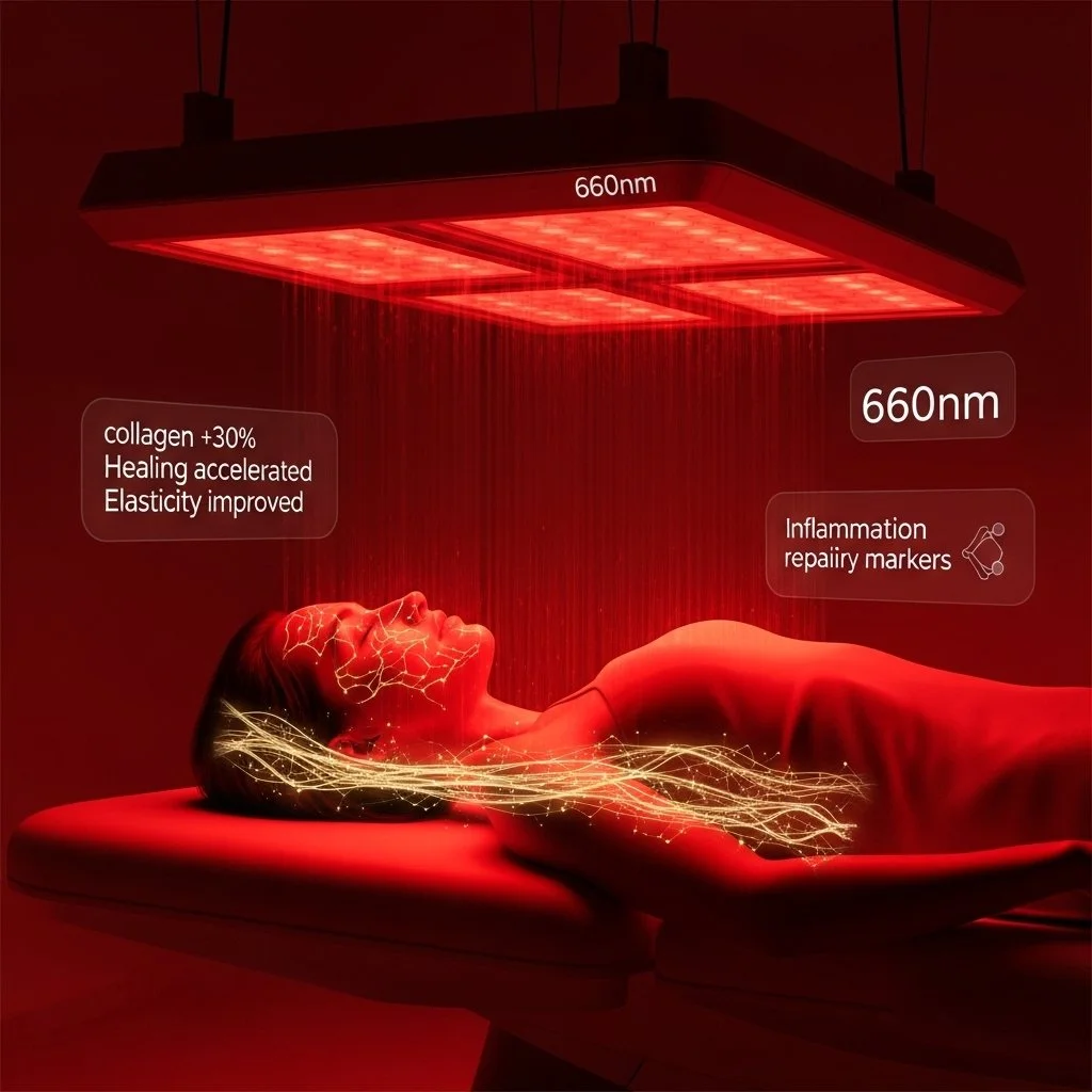 Red light therapy panel