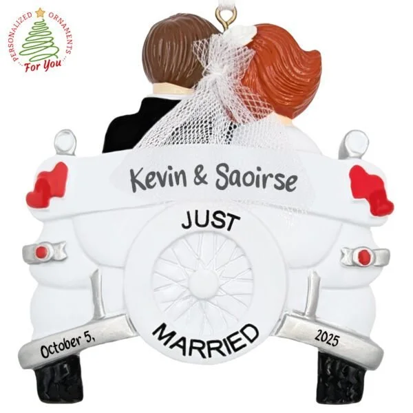Personalized Christmas ornament example 15