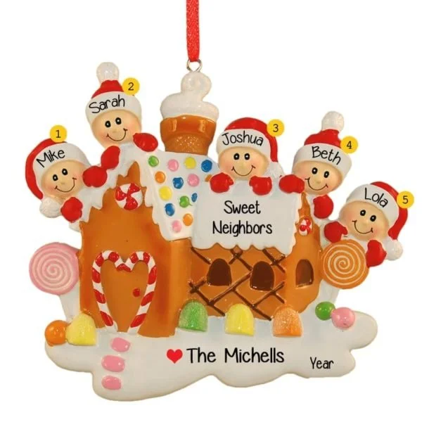 Personalized Christmas ornament example 16