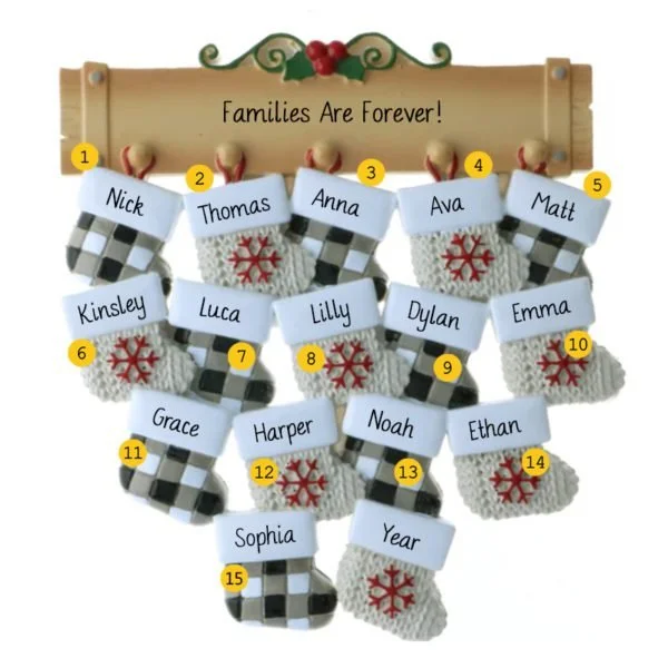 Personalized Christmas ornament example 13