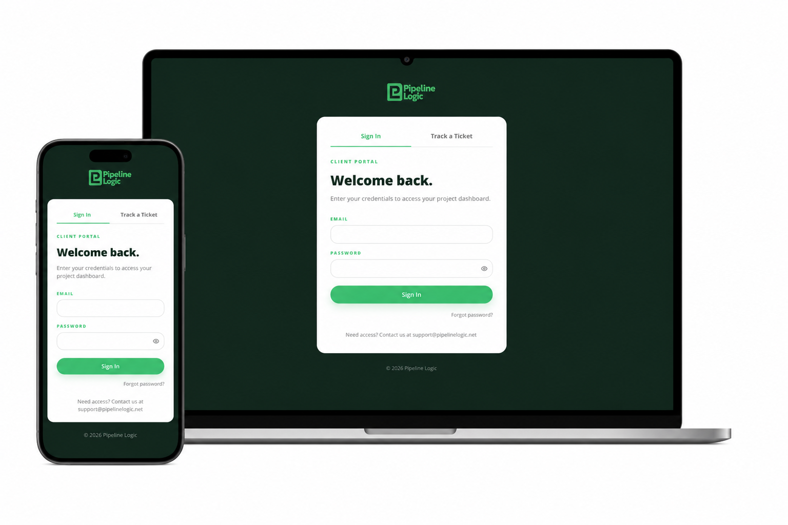 Pipeline Logic Client Portal