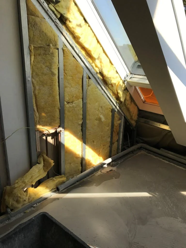 Trockenbau und Dämmung im Dachgeschoss