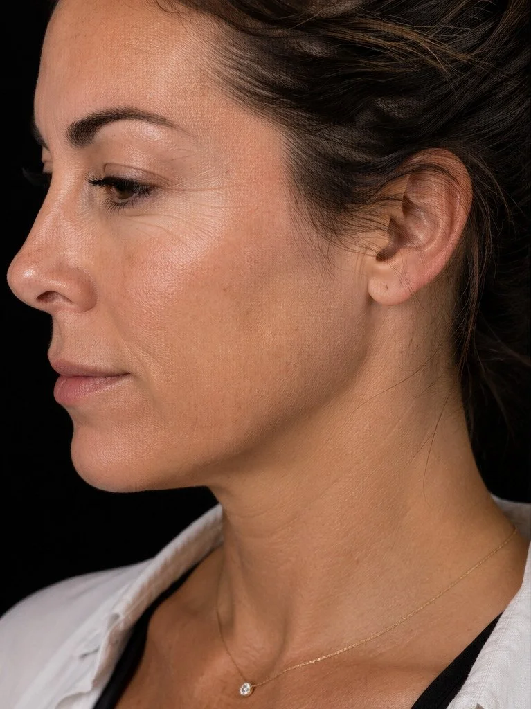 Before skin hydration and quality treatment