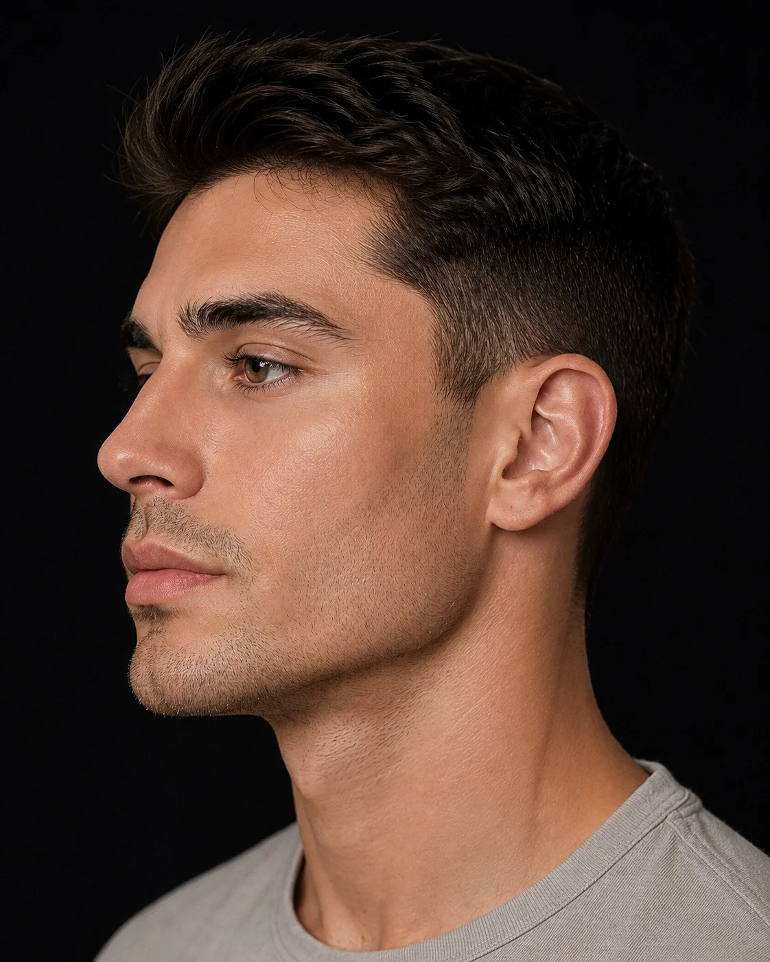 After facial balancing and dermal filler treatment