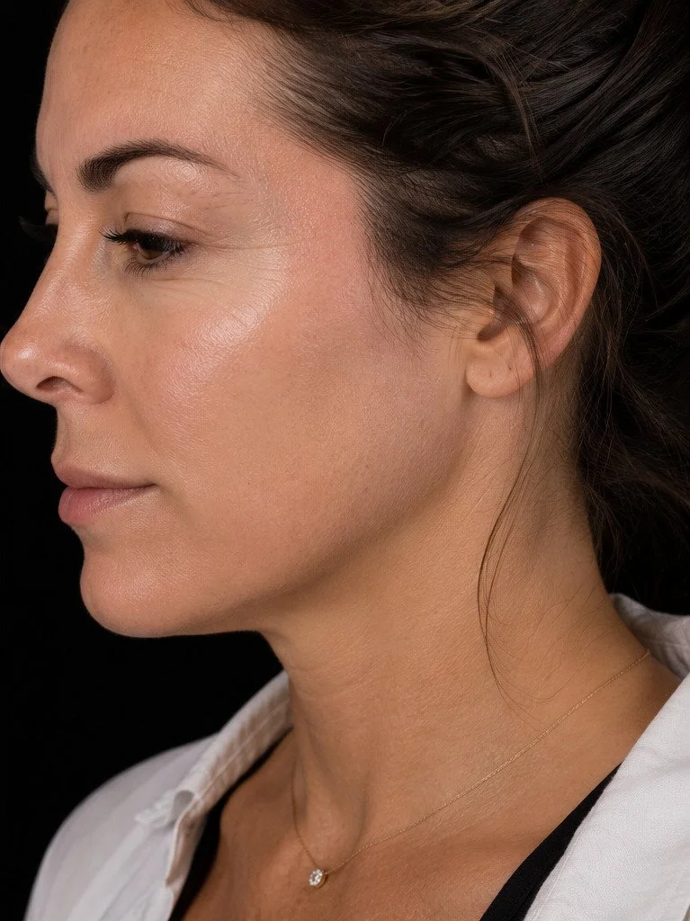 After skin hydration and quality treatment