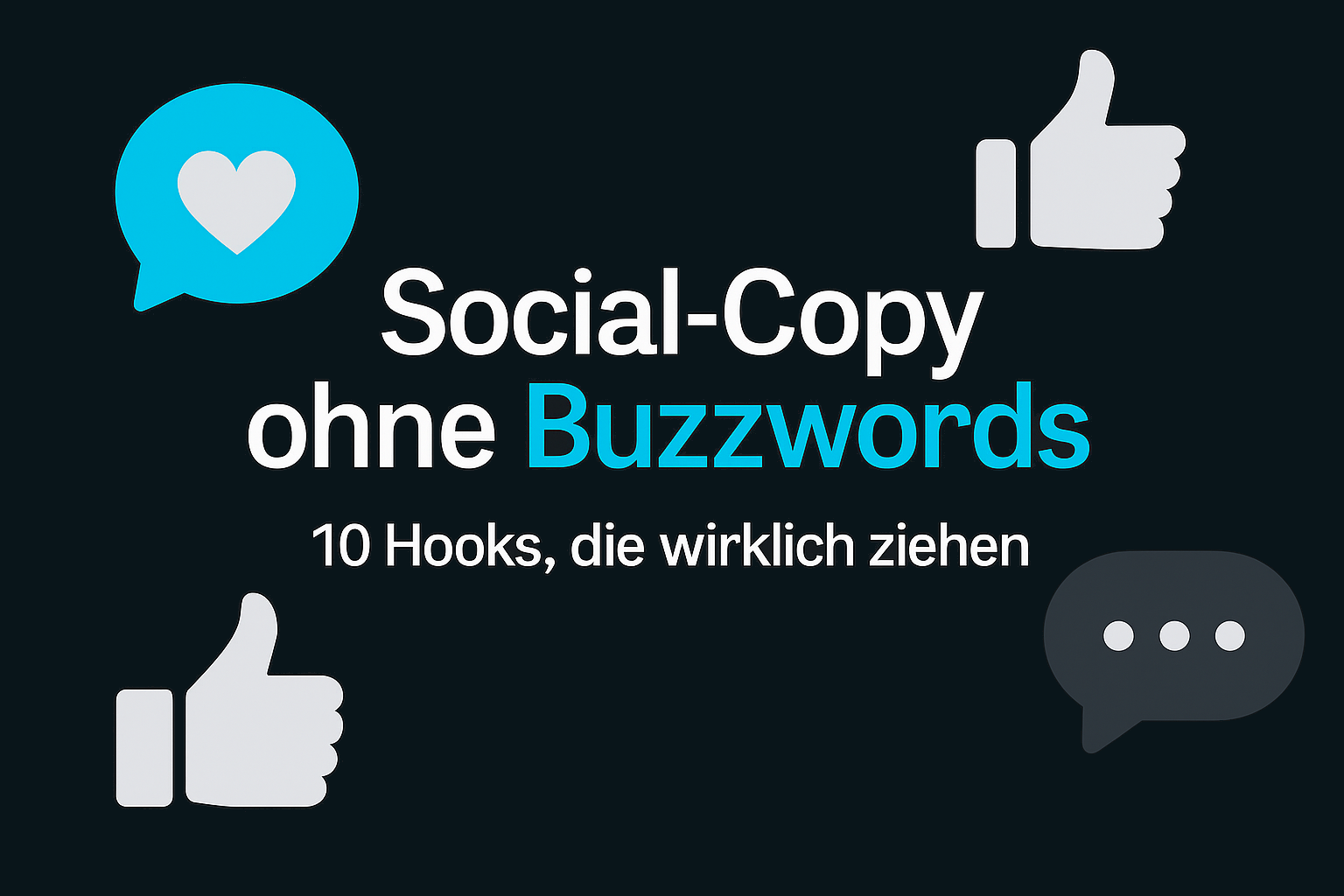 Headerbild: Social-Copy Hooks