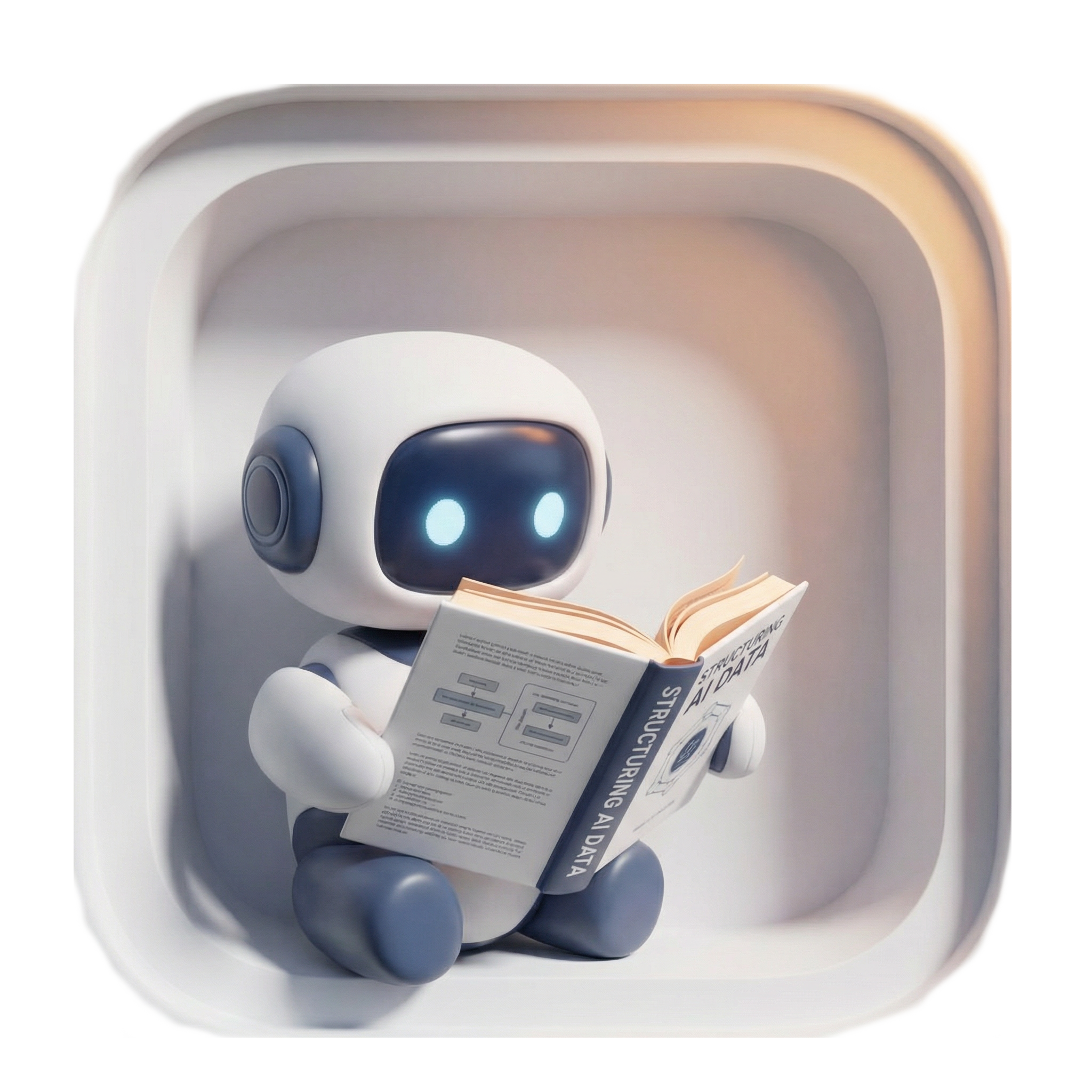 Robot reading structured data
