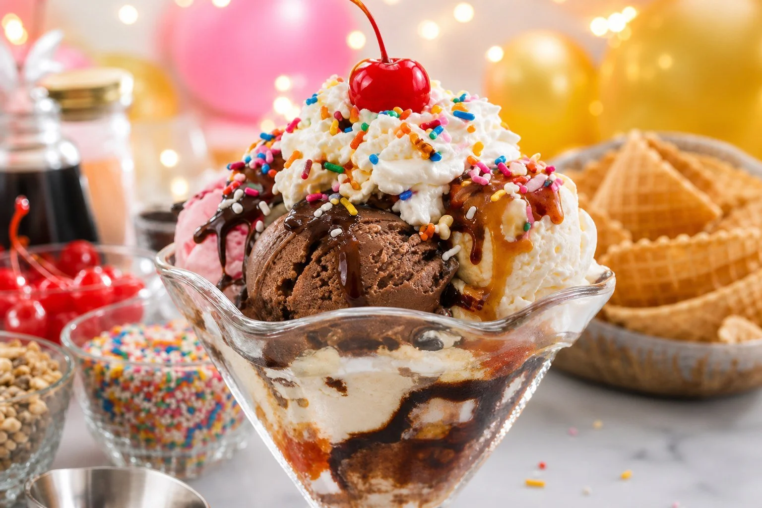 Sundae bar