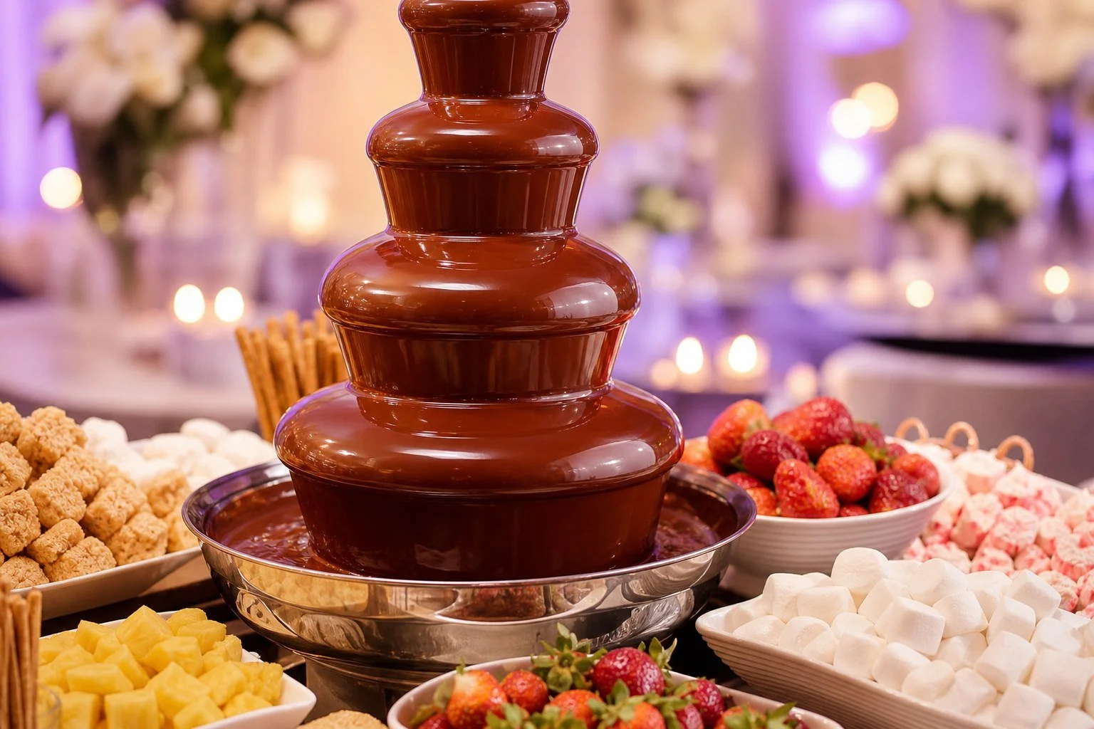 Chocolate fountain