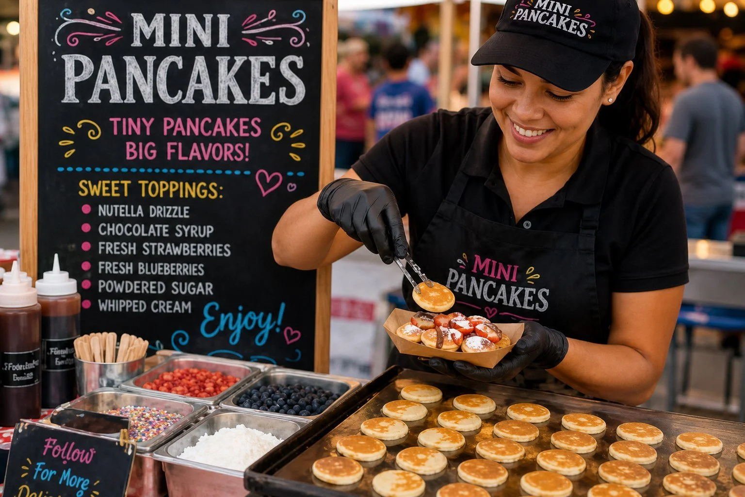 Mini pancakes