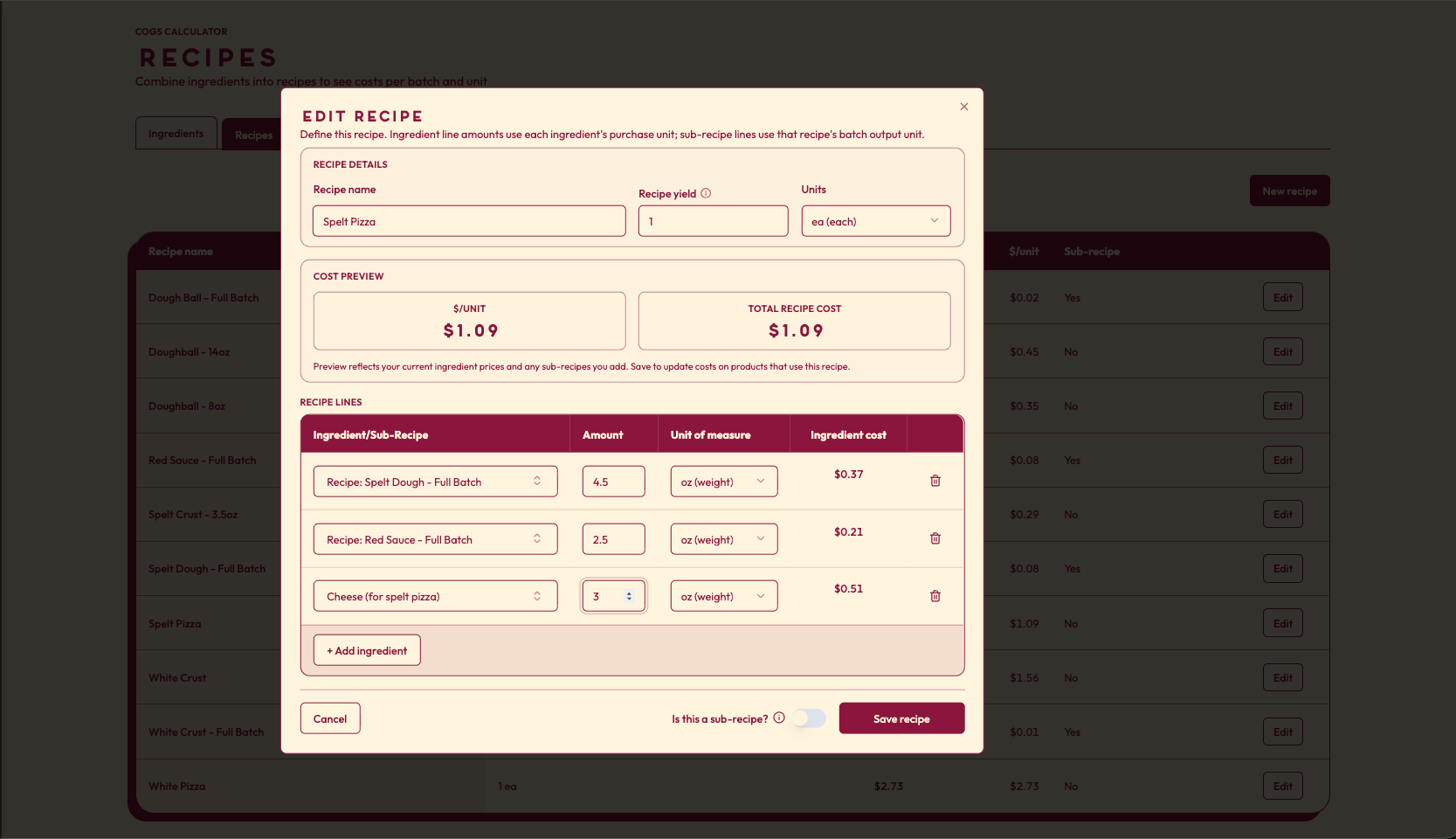 Feature preview