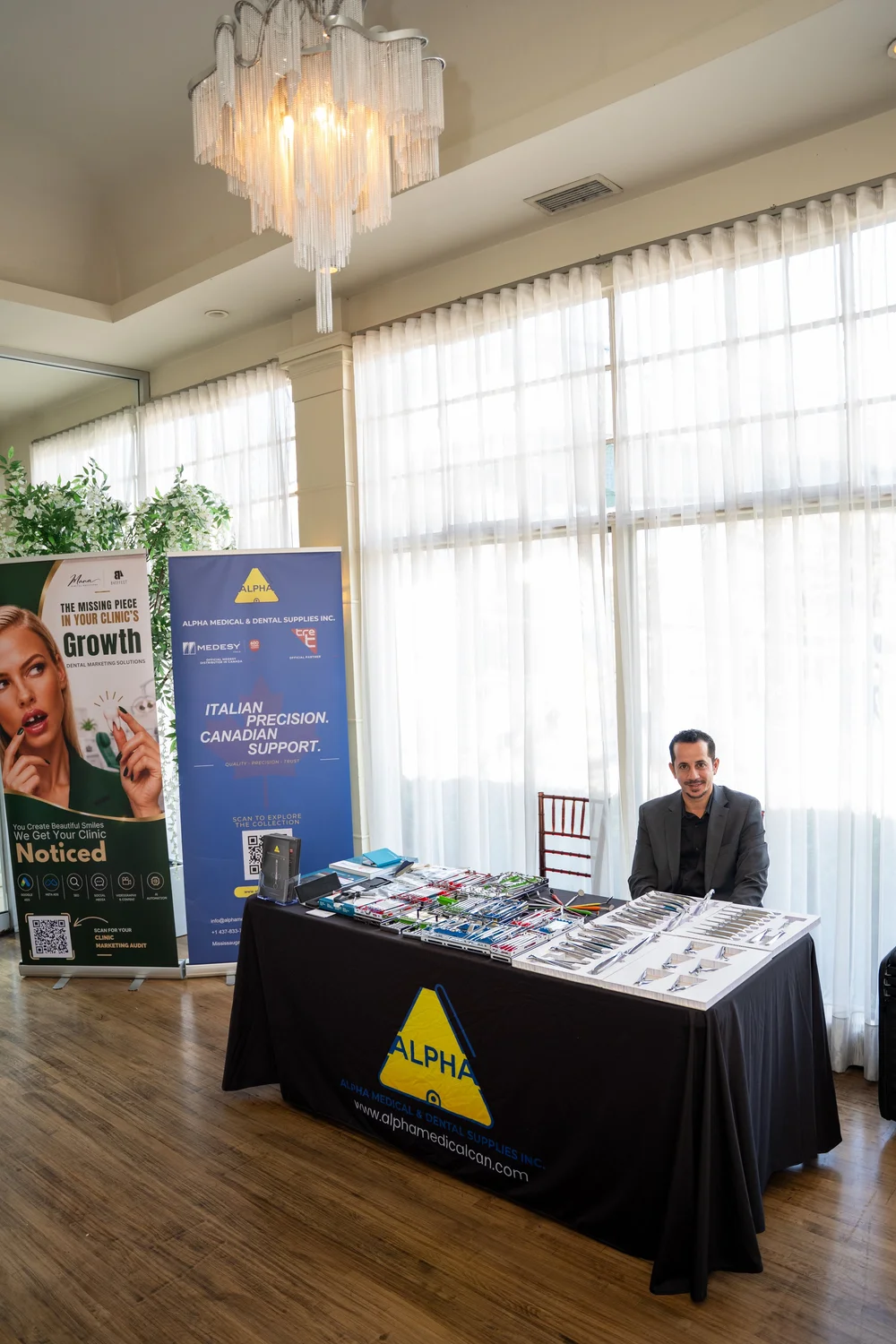 Alpha Medical & Dental Supplies at the IODA Community Gathering, Fall 2026, Palais Royale Ballroom, Toronto (photo 1 of 8)