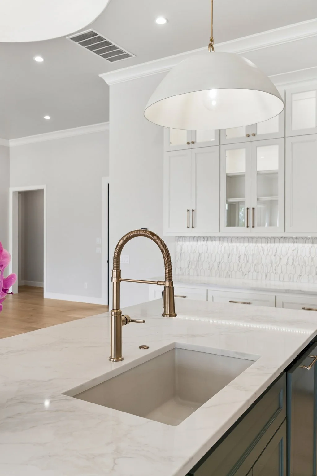 Kitchen Faucet — New Construction Photo Tour, Nested Tours builder photography, Oklahoma