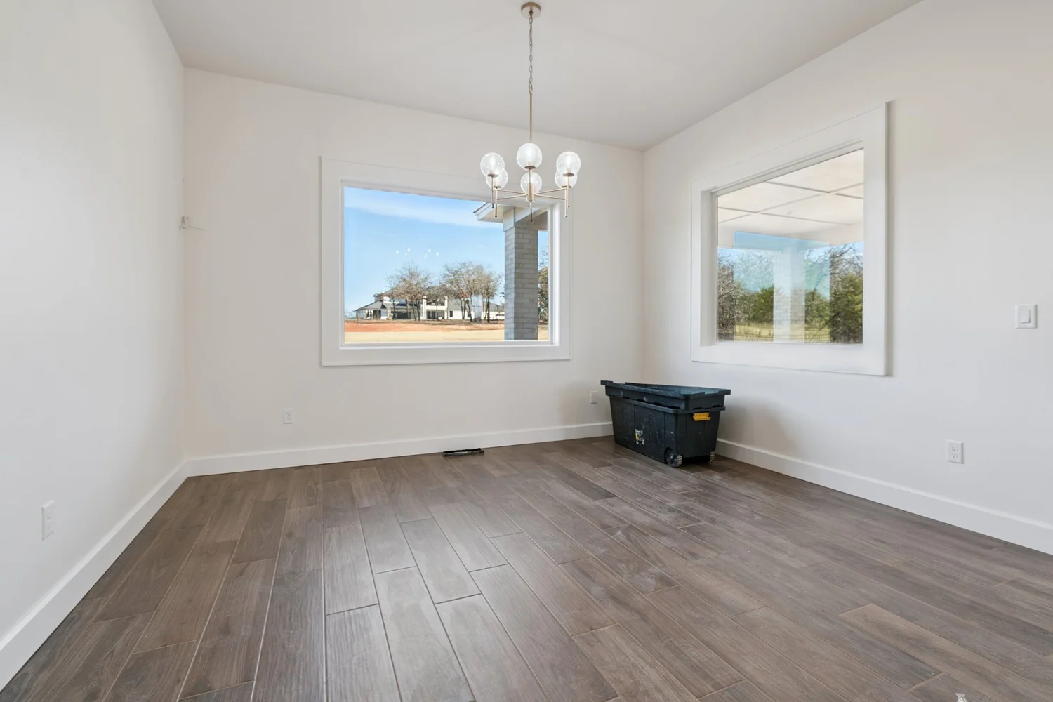 Dining Room — Under Construction Photo Tour, Nested Tours builder photography, Oklahoma