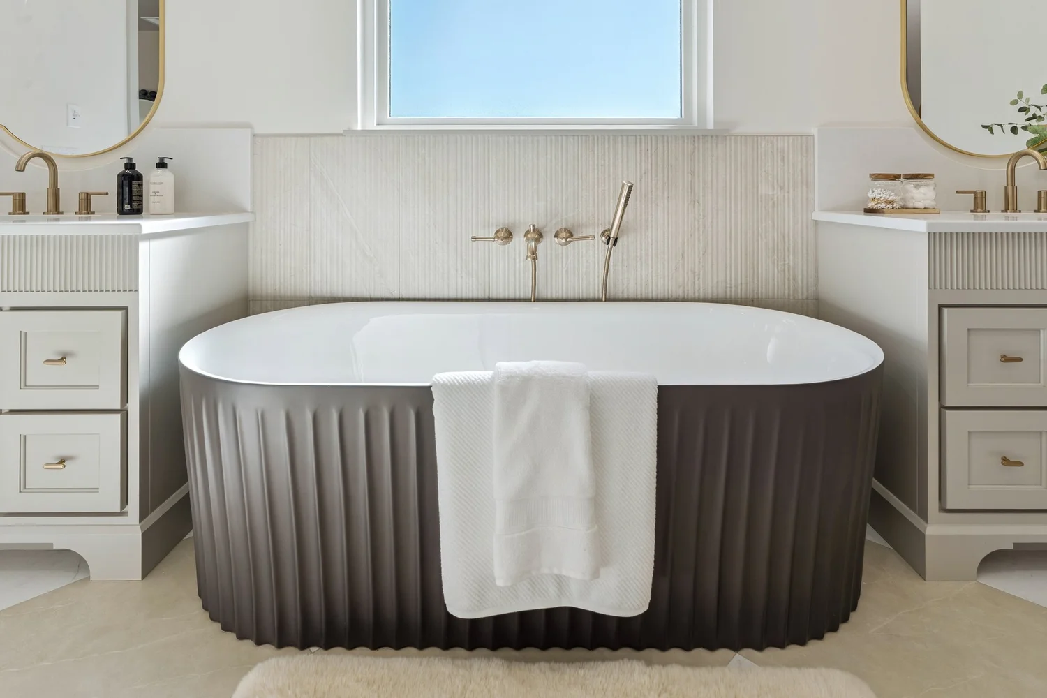 Freestanding Tub — Under Construction Photo Tour, Nested Tours builder photography, Oklahoma