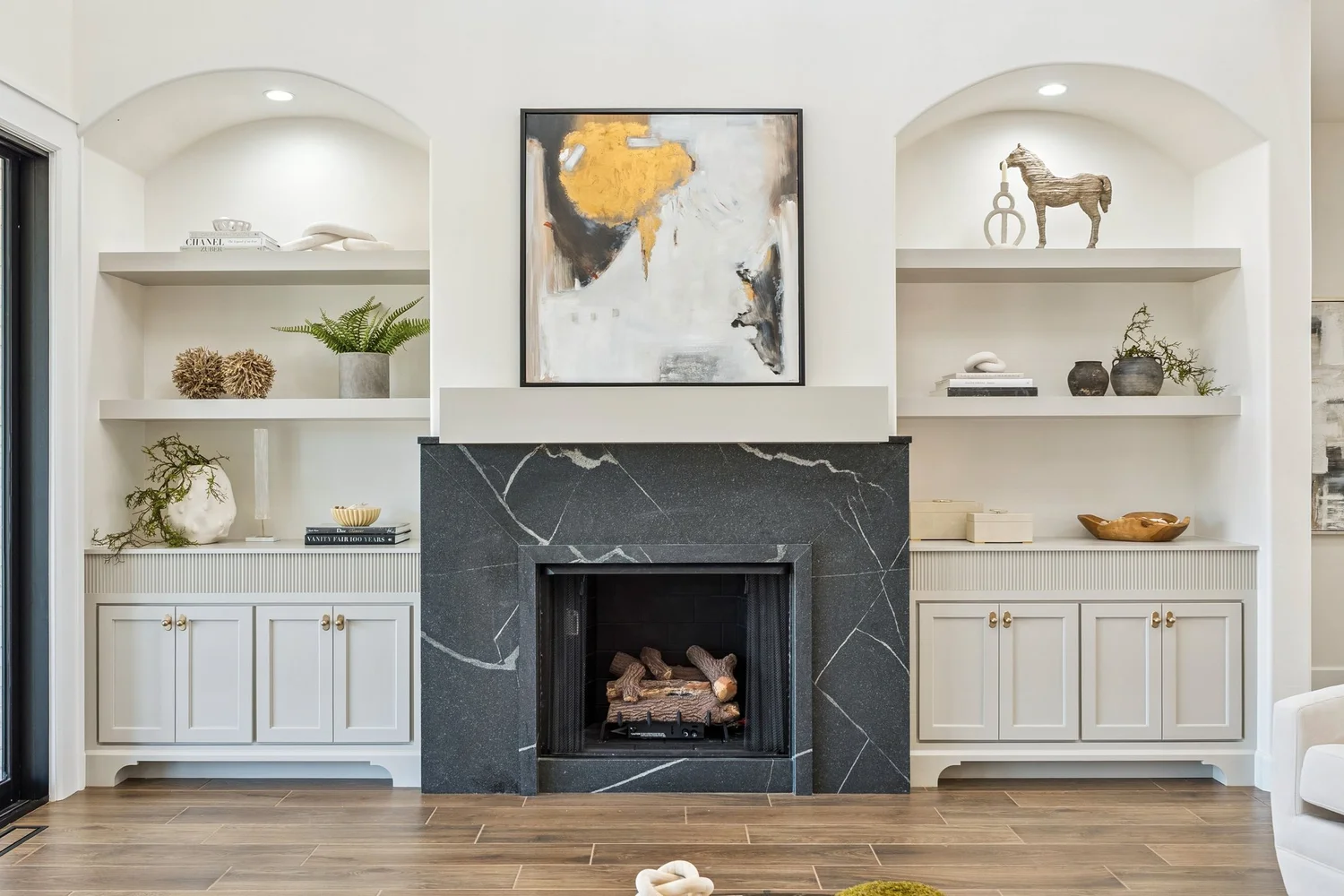Under Construction Photo Tour — great room at finishes, Nested Tours, Oklahoma