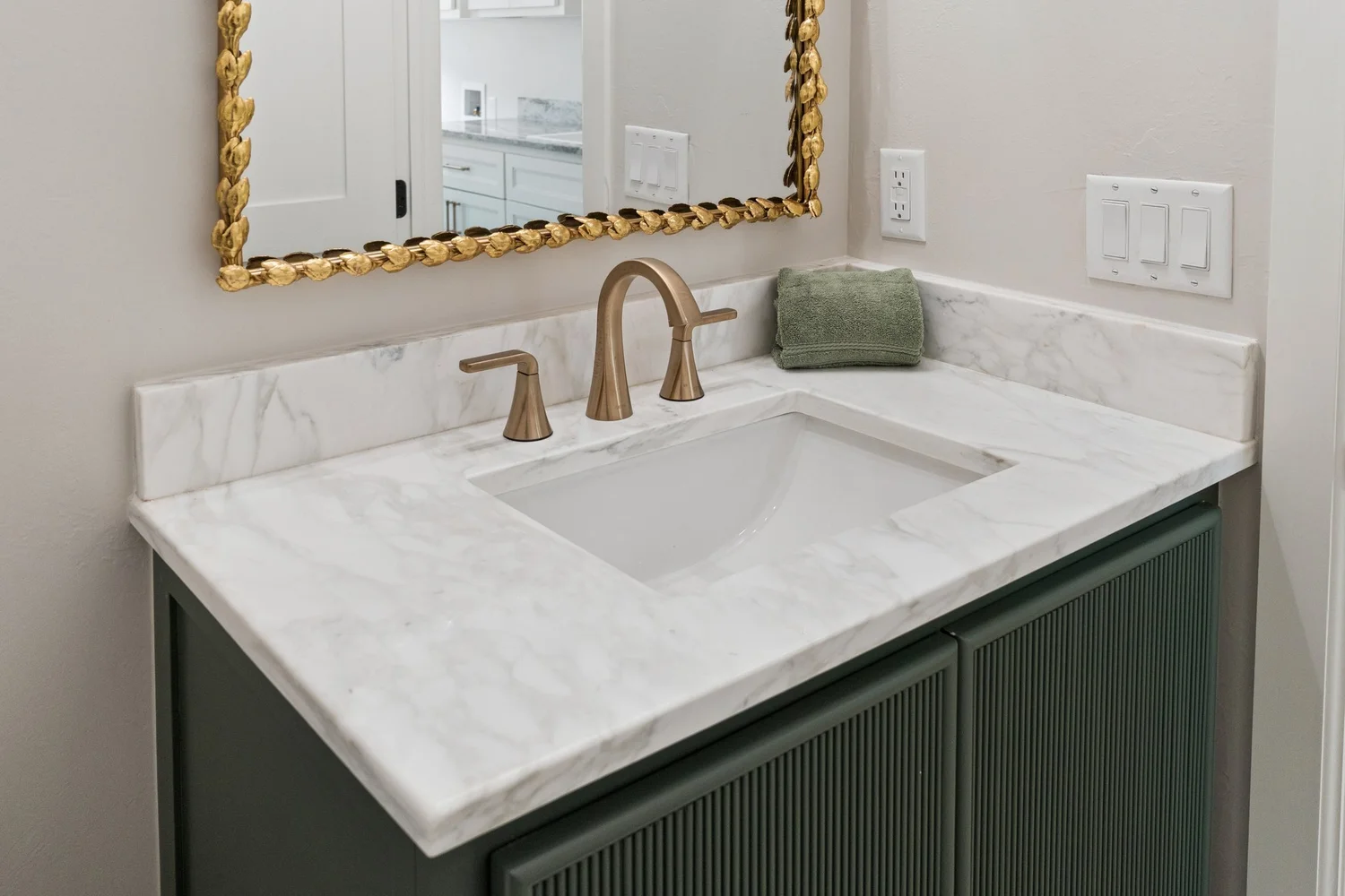 Vanity and Faucet — New Construction Photo Tour, Nested Tours builder photography, Oklahoma