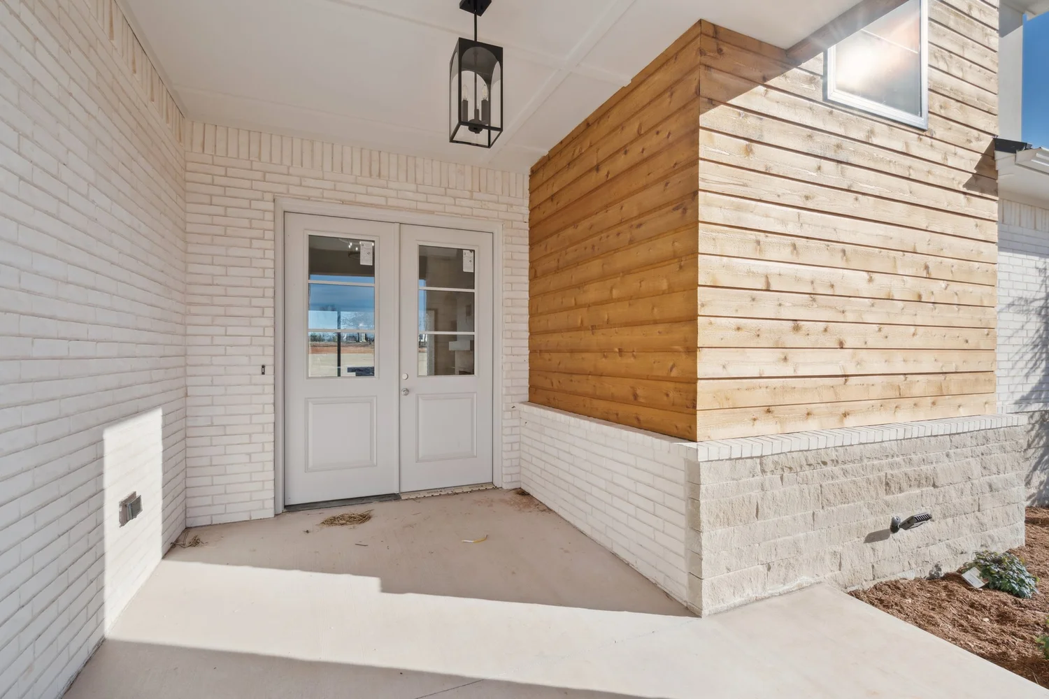 Front Entry — Under Construction Photo Tour, Nested Tours builder photography, Oklahoma