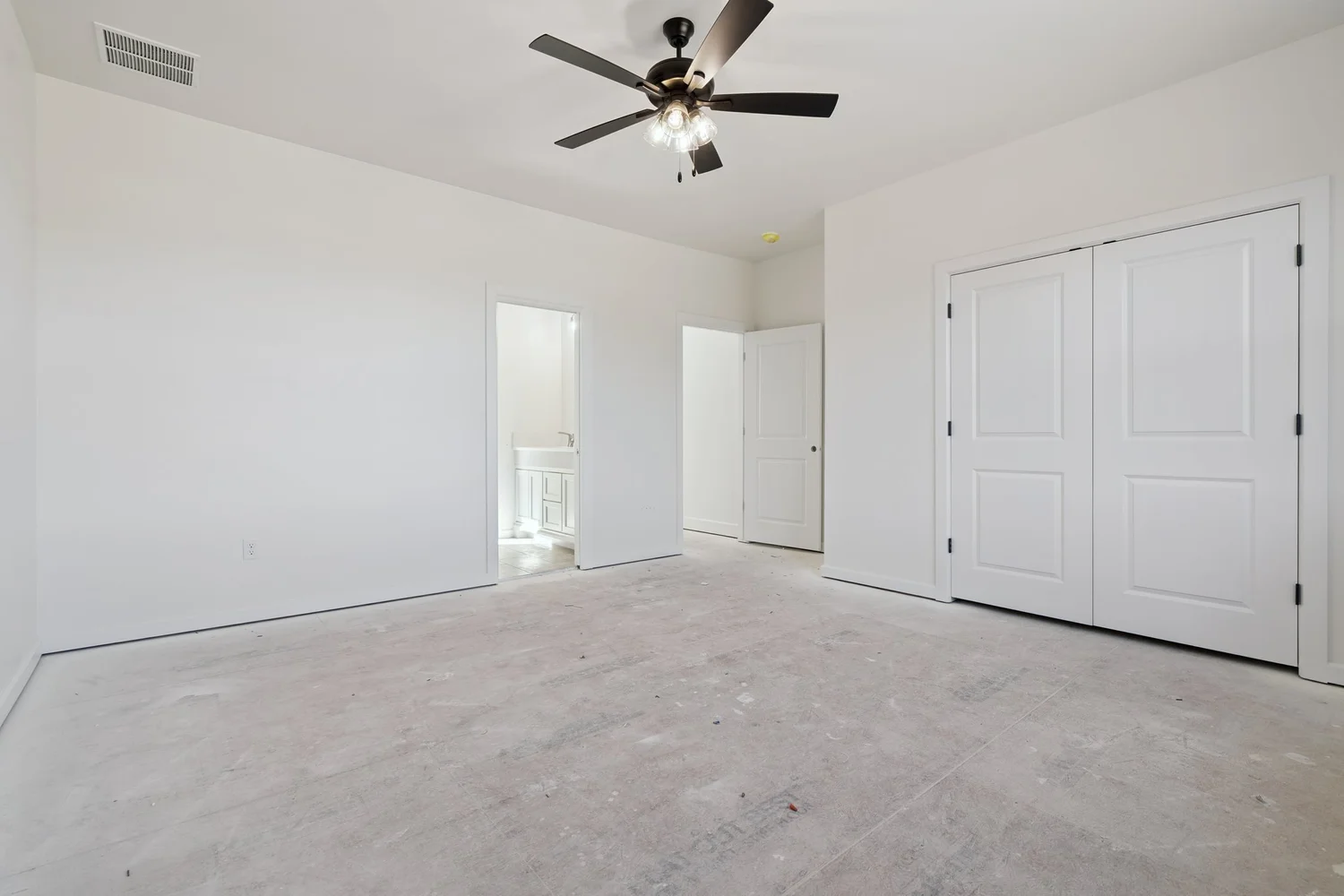 Secondary Bedroom — Under Construction Photo Tour, Nested Tours builder photography, Oklahoma