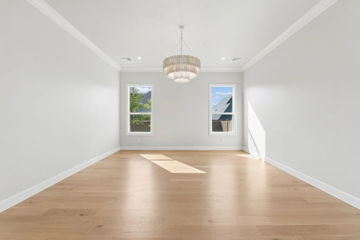 Dining Room — New Construction Photo Tour, Nested Tours builder photography, Oklahoma