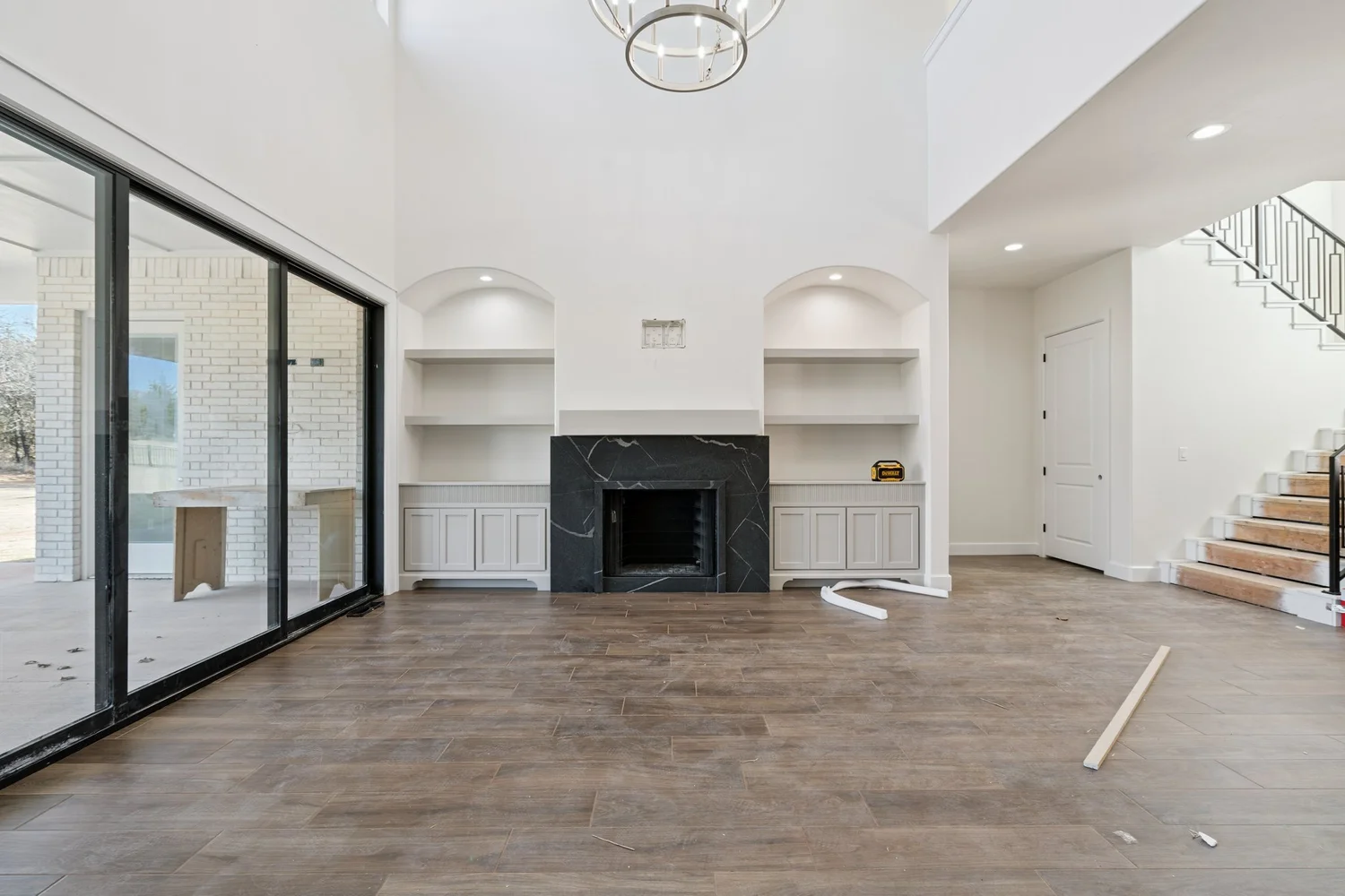 Under Construction Photo Tour — great room at drywall, Nested Tours, Oklahoma