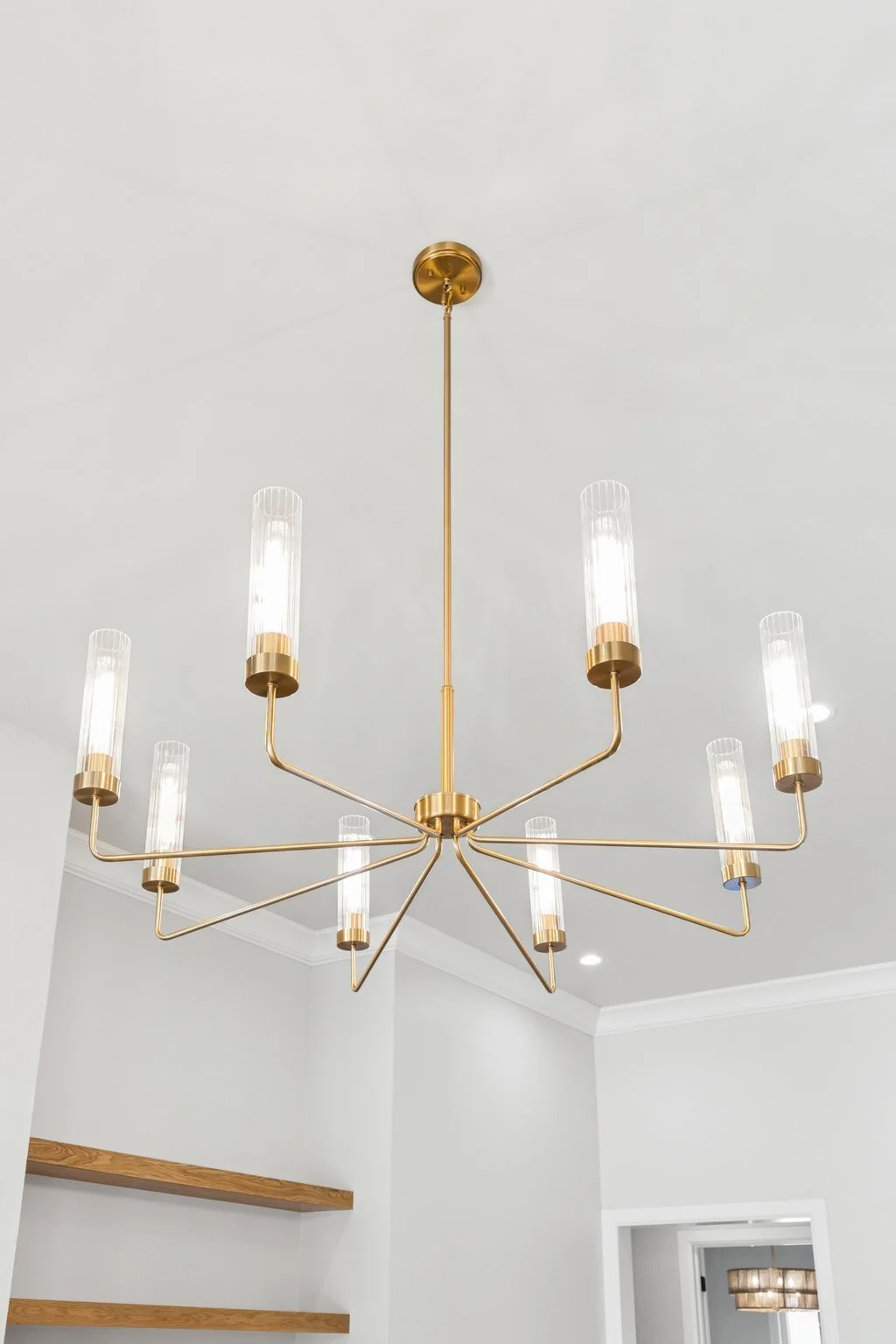 Chandelier — New Construction Photo Tour, Nested Tours builder photography, Oklahoma