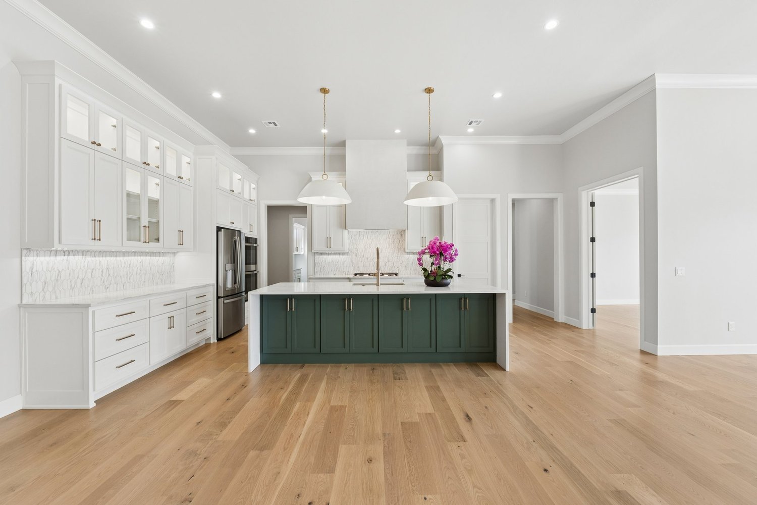 Open Kitchen — New Construction Photo Tour, Nested Tours builder photography, Oklahoma