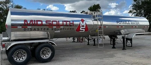 Water hauling tanker