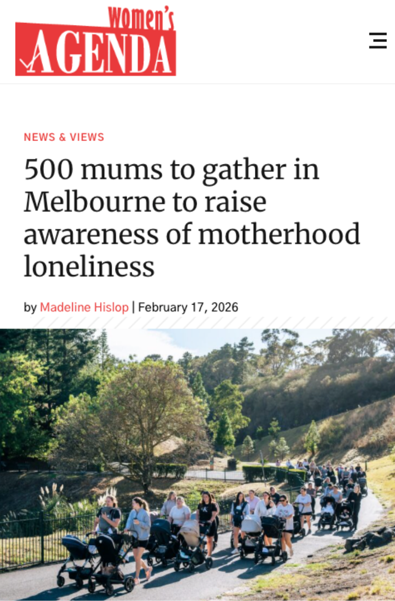 500 mums gather in Melbourne