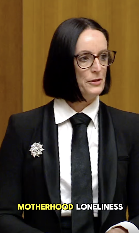 Sarah Witty in Parliament