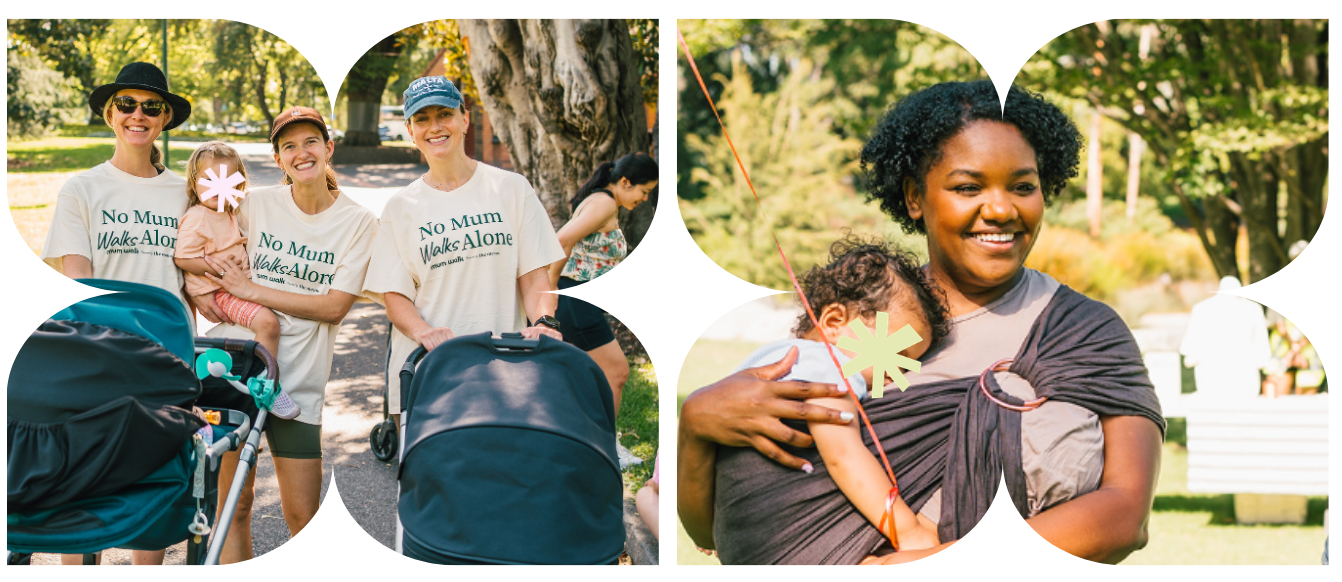 Mum Walk community moments