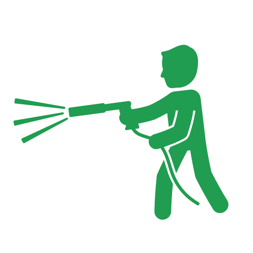 Solar Panel Cleaning Icon