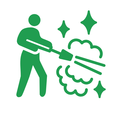 Fence Cleaning Icon