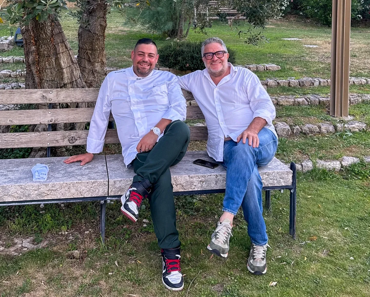 L’amicizia tra lo Chef Mariano Armonia e lo Chef Peppe Guida