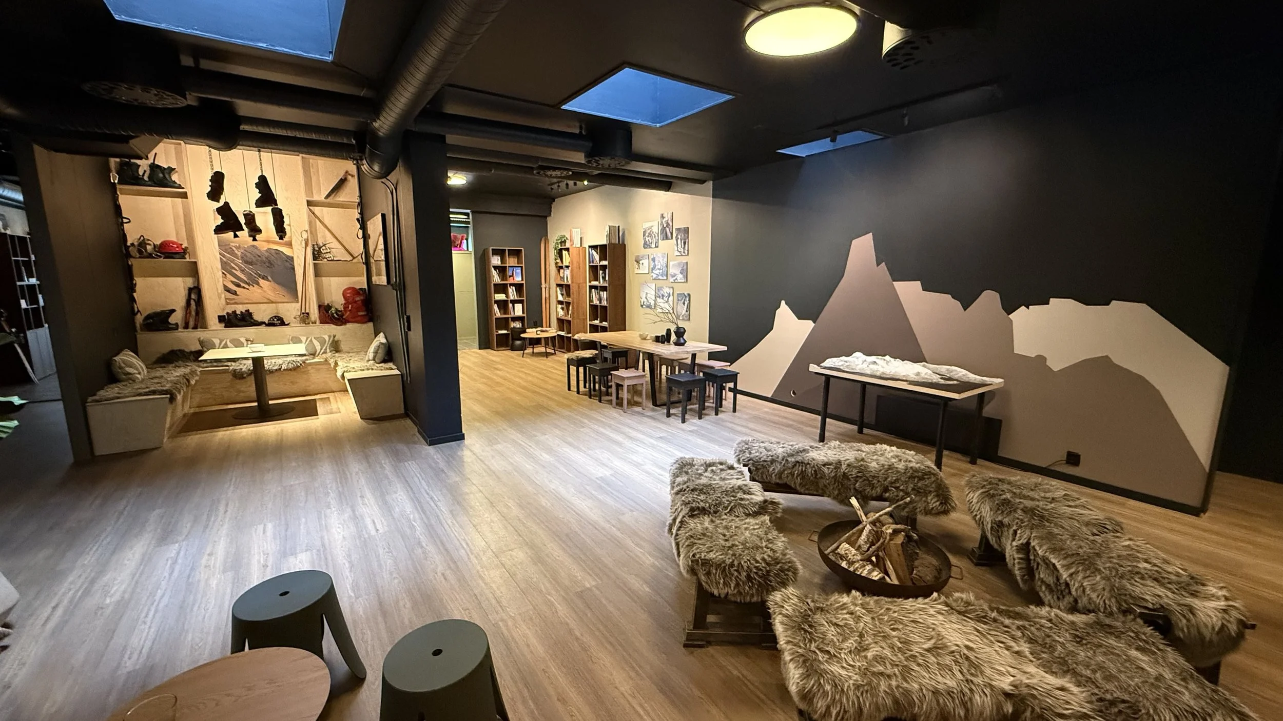 Adventure Hub Narvik interior