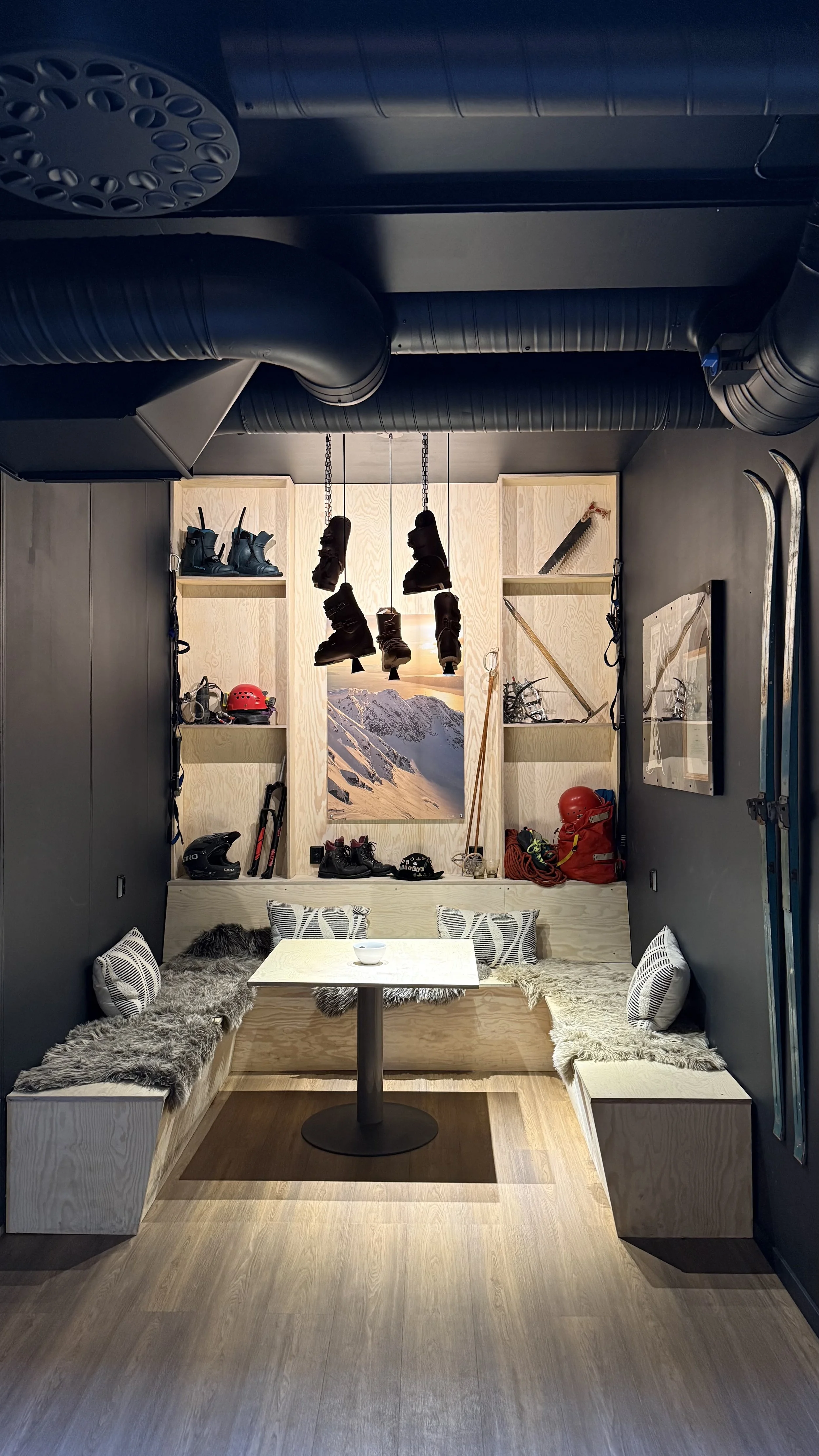 Adventure Hub Narvik interior