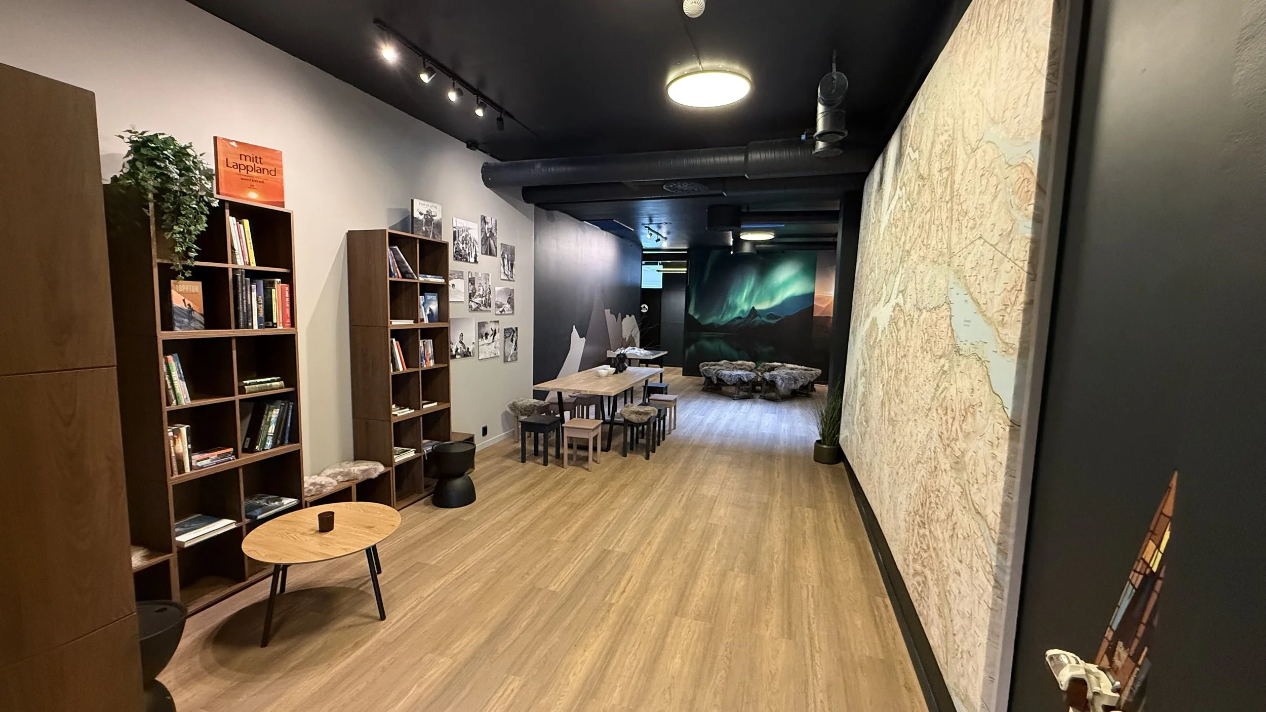 Adventure Hub Narvik interior