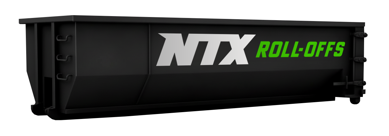 Black NTX Roll-Offs 20-yard dumpster