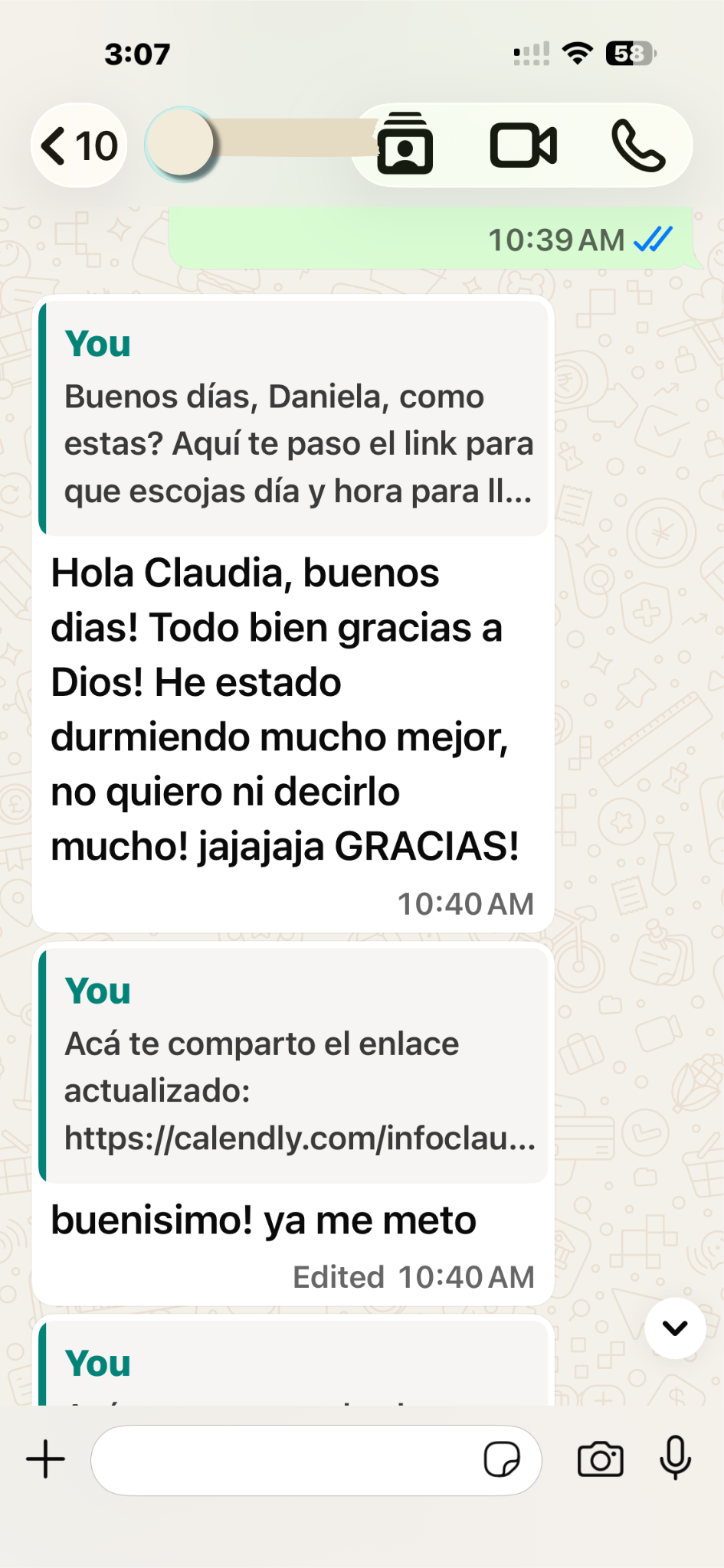 Testimonio insomnio