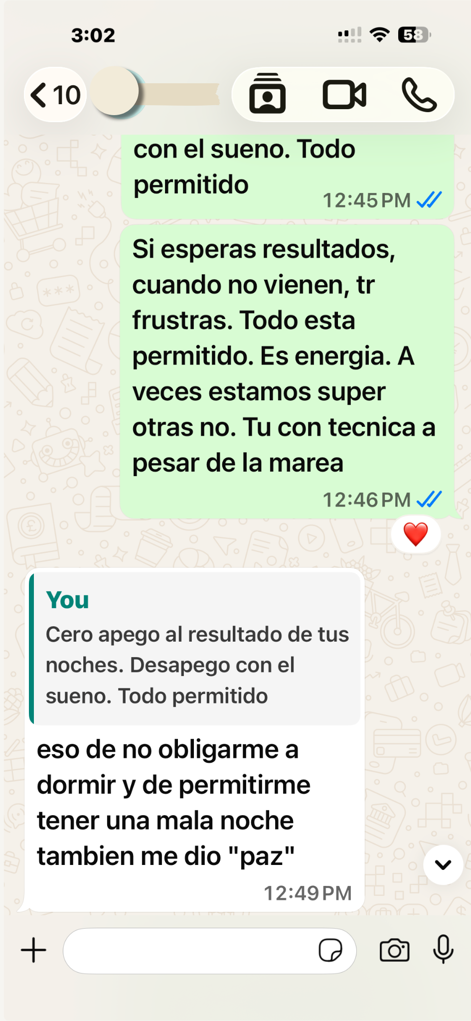 Testimonio insomnio