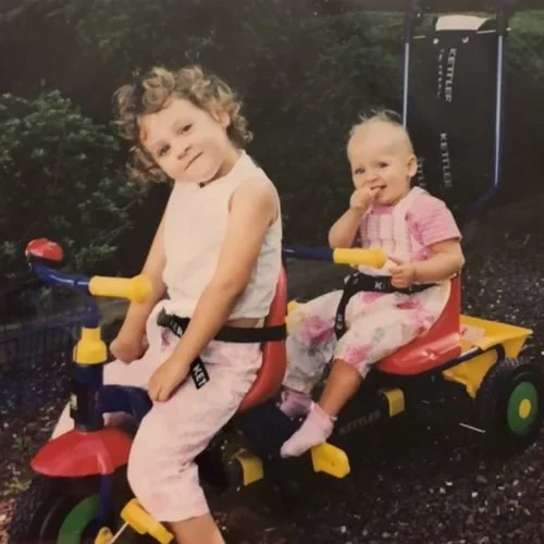 Emma Grace and Lyla Belle as toddlers