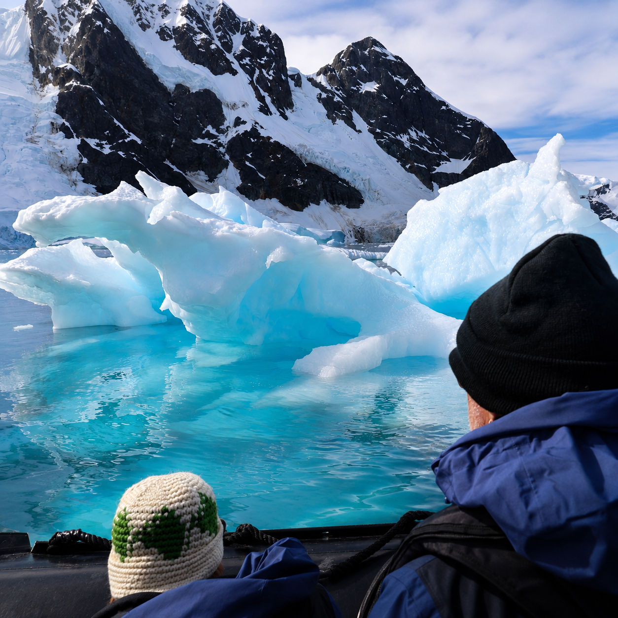 venture-to-see-antarctica-zodiac-cruise-garden-of-icebergs