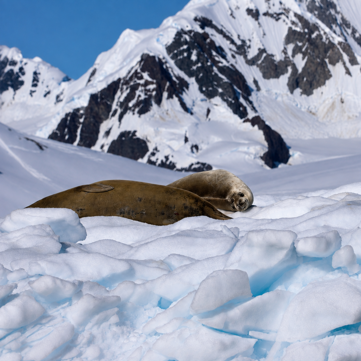venture-to-see-antarctica-seals-ice-floe-brown-station