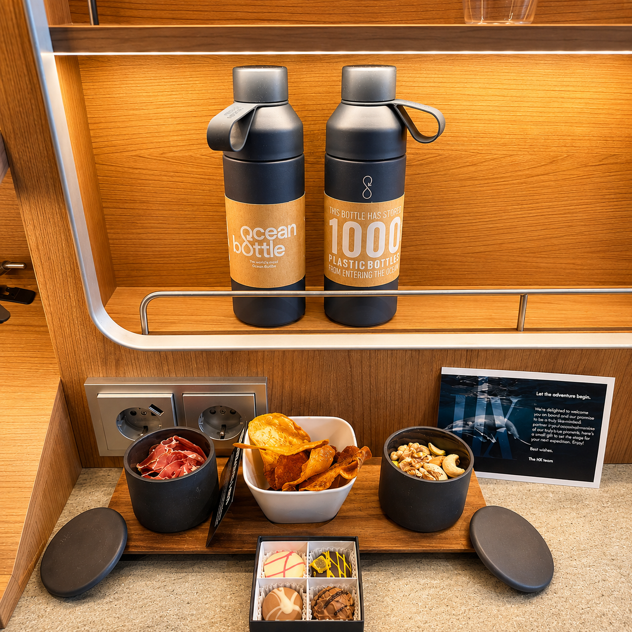 venture-to-see-antarctica-cabin-welcome-amenities